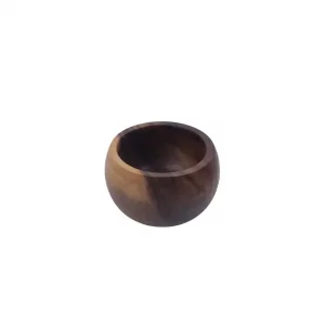 کاسه چوبی قطر 10 سانتی متر خمره ای کد WD5528
