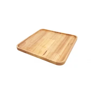 بشقاب مربع چوبی سایز 22 کد WD5541