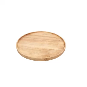بشقاب گرد چوبی قطر27 سانتی متر کد WD5546