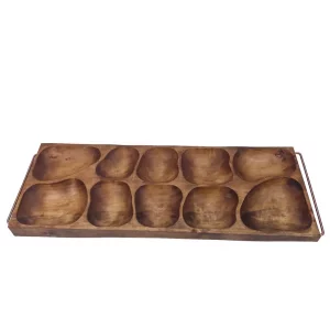 اردوخوری 10 خانه دسته فلزی کد WD5688