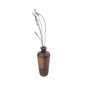 گلدان چوبی و گل کد WD5929