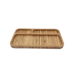 اردوخوری مستطیل سه خانه چوبی کد WD5793