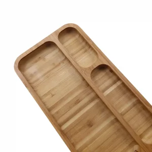 اردوخوری مستطیل سه خانه چوبی کد WD5793