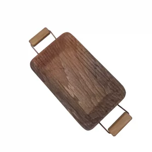 سینی چوبی دسته فلزی کد WD5800