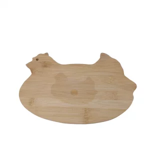 تخته سرو چوبی طرح مرغ کد WD5806