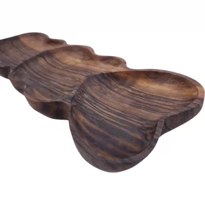 اردو خوری سه خانه طرح قلب  کد WD5991