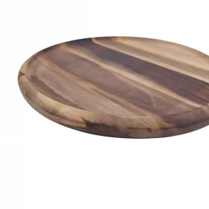 بشقاب چوبی گردو قطر 30 کد WD6034
