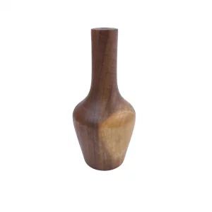 گلدان چوبی ساده رومیزی 20 سانت کد WD6026