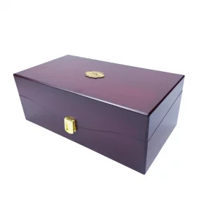 جعبه چوبی دمنوش و زعفران BW5558