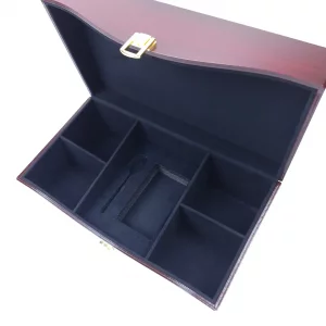 جعبه چوبی دمنوش و زعفران BW5558
