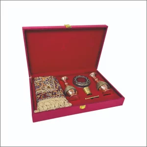 پک هدیه صنایع دستی و زعفران مدل شاهکار کد PZ150