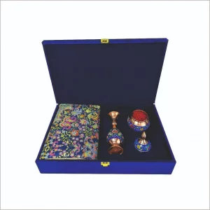 پک هدیه صنایع دستی و زعفران مدل شهرزاد کد PZ151