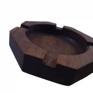زیر سیگاری چوبی شش ضلعی کد WD6084