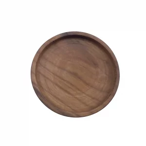 زیر لیوانی چوبی گرد کد WD6105