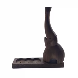 جاعودی مدل فیل و جا شمعی  کد WD6112