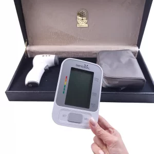 پک هدیه کالای پزشکی فشار خون و تب سنج  هیرسا کد PM5504