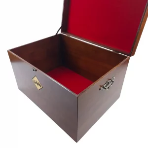 جعبه چوبی بزرگ طرح کاشی کد BW5573
