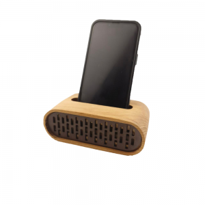 استند و اسپیکر موبایل چوبی کد SE5507