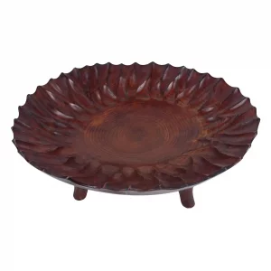 میوه خوری چوبی پایه دار با چوب چنار کد WD6133