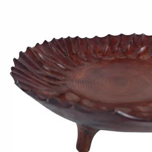 میوه خوری چوبی پایه دار با چوب چنار کد WD6133