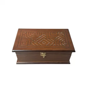 جعبه قاشق و چنگال  طرح هندسی کد BT054