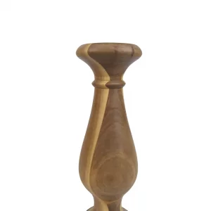 گلدان چوبی چوب گردو 30 سانت کد WD6147