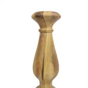 گلدان چوبی رومیزی 30 سانت کد WD6149
