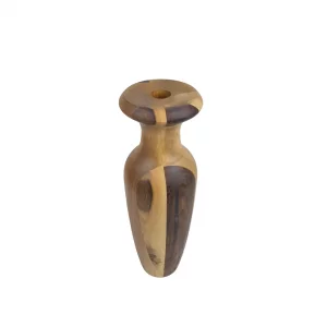 گلدان چوبی دکوری 30 سانت کد WD6150