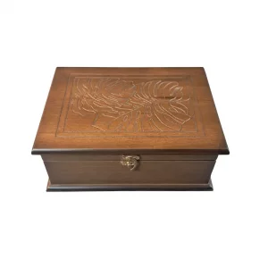 جعبه پذیرایی طرح برگ کد BT050