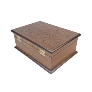 جعبه پذیرایی چوبی سری تشریفات کد BT028