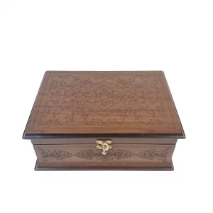 جعبه پذیرایی چوبی سری تشریفات کد BT028