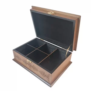 جعبه پذیرایی چوبی سری تشریفات کد BT028