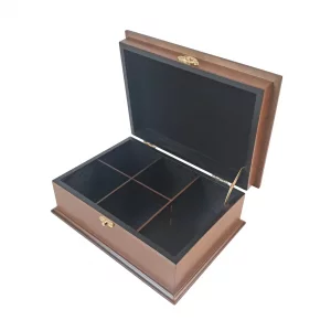 جعبه پذیرایی چوبی سری تشریفات کد BT008