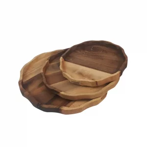 سینی چوبی دالبری سه سایز کد WD6162