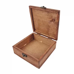 جعبه چوبی طرح دریا سایز بزرگ  کد  BW5577