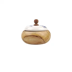 شکلات خوری چوبی درب سرامیکی  کد WD6181