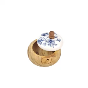 شکلات خوری چوبی درب سرامیکی  کد WD6181