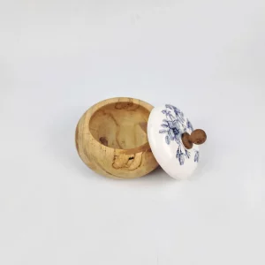 شکلات خوری چوبی درب سرامیکی  کد WD6181