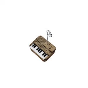 هولدر چوبی عکس و یادداشت طرح کیبورد کد WD6205