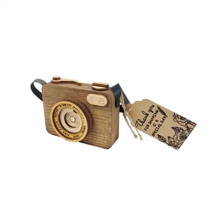 دوربین عکاسی چوبی دکوری  کد WD6206