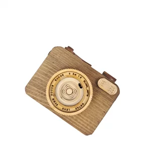 دوربین عکاسی چوبی دکوری  کد WD6206