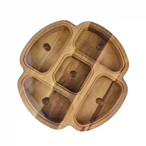 جعبه پذیرایی طرح گل گردو  کد WD6244