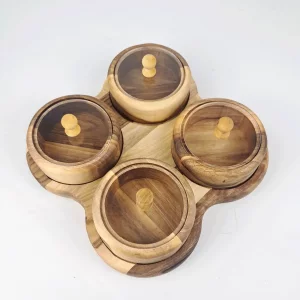 جعبه پذیرایی بهدیس 4 دایره با استند کد WD6242