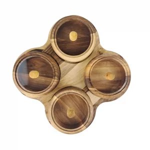 جعبه پذیرایی بهدیس 4 دایره با استند کد WD6242