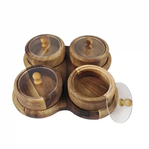 جعبه پذیرایی بهدیس 4 دایره با استند کد WD6242