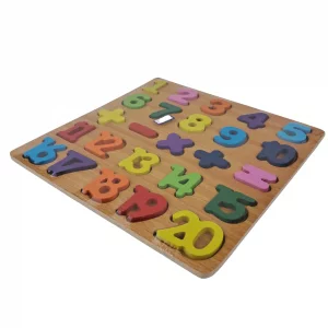 پازل چوبی اعداد  کد WD6229