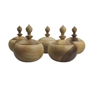 قندان چوبی  کد WD6249