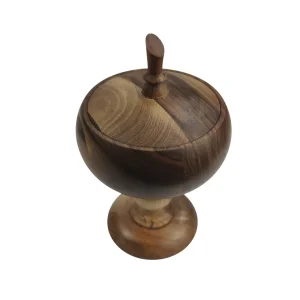 شکلات خوری چوبی پایه دار کد WD6252