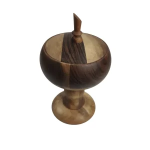 شکلات خوری چوبی پایه دار کد WD6252