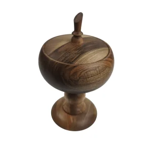 شکلات خوری چوبی پایه دار کد WD6252